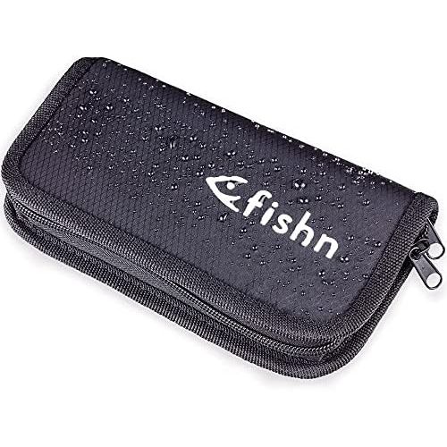  [아마존베스트]FISHN Indicator Bag - Spoon Bag - Heavy Duty Pocket for Indicators, Spoons, Spinners and Flies - Very Slim, Lightweight and Offers Great Protection