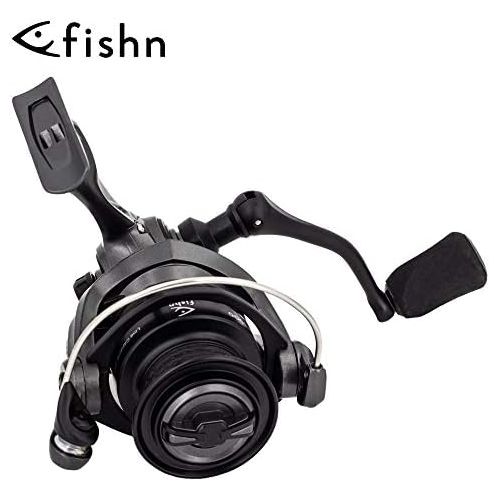  [아마존베스트]FISHN Reel fishing spinning reel  ideal for any rod with casting weight between 20 - 80 g or as a recall rod, pike, catfish, zander, cod or salmon.