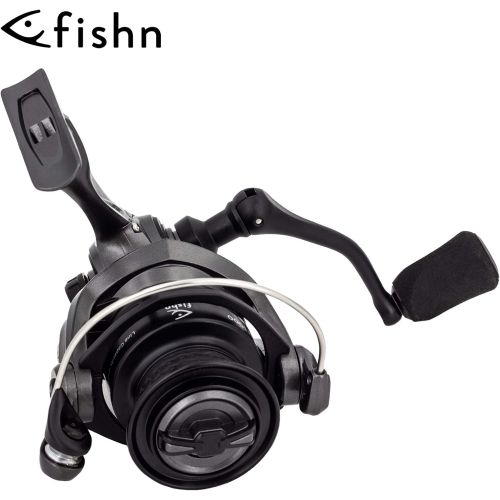  [아마존베스트]FISHN Reel fishing spinning reel  ideal for any rod with casting weight between 20 - 80 g or as a recall rod, pike, catfish, zander, cod or salmon.