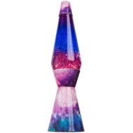 Fisura Lavalamp Bullet Mondrian Magma 40 cm Fluessigkeit Metall und Glas