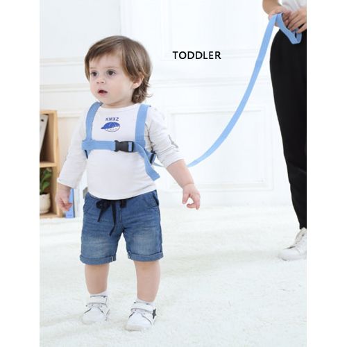  [아마존베스트]FITARTS Baby Safety Walking Harness-Child Toddler Anti-Lost Belt Harness Reins with Leash Kids Assistant Strap Angel Wings Travel Haress for 1-3 Years Boys and Girls(Blue)