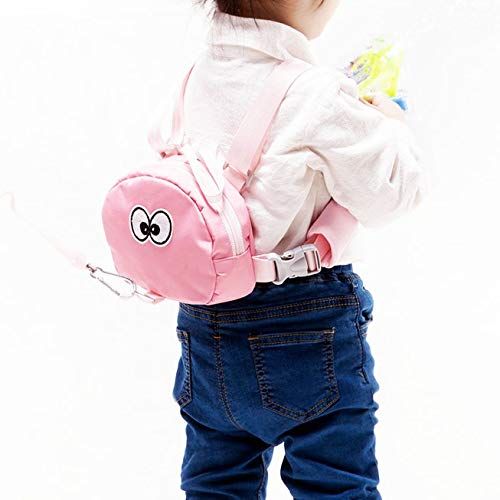  [아마존베스트]FITARTS Child Leash Backpack - Kids and Toddlers Safety Harness Anti Lost Wrist Link for Boys and Girls (Pink)