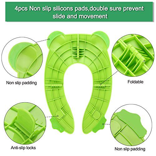  [아마존베스트]Potty Training Seat for Kids, FITNATE Portable Reusable Potty Training Seat Cover Upgrade Folding...