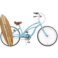 FITO Anti rust light weight aluminum alloy frame Fito Marina alloy 3 speed 26 wheel womens beach cruiser bike bicycle sky blue