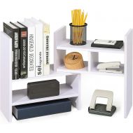 [아마존 핫딜] FITUEYES Wood Adjustable Display Shelf Desktop Organizer Office Storage