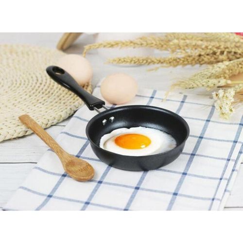  FITYLE Mini Bratpfanne antihaftbeschichtet, 12cm Egg Pancake Pfanne