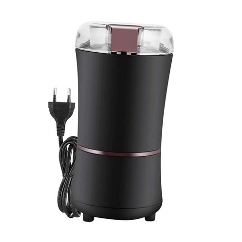  FLAMEER 400W Elektrische Kaffeemuehle Espressomuehle mit EU Stecker fuer Kaffeebohnen, schwarz