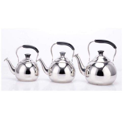  FLAMEER Kaffeekanne Teekanne Wasserkanne Teekessel mit Teesieb fuer Indoor oder Outdoor - 2L