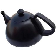 FLAMEER 0.8L Teekocher wiederverwendbar Teekessel Induktion Wasserkessel - Schwarz