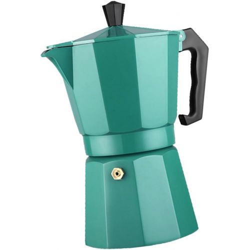  Flameer Stovetop Espresso Maker - Moka Pot Coffee Maker for Stovetop/Induction Stove Top Espresso Shot Maker for Italian Espresso Cappuccino or Latte 8oz