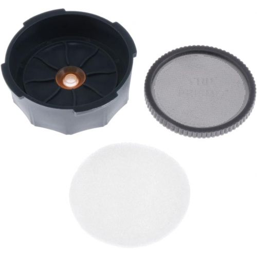  Flameer Replacement Filter Cap Coffee And Espresso Maker Parts Stainless Steel 6.8cm