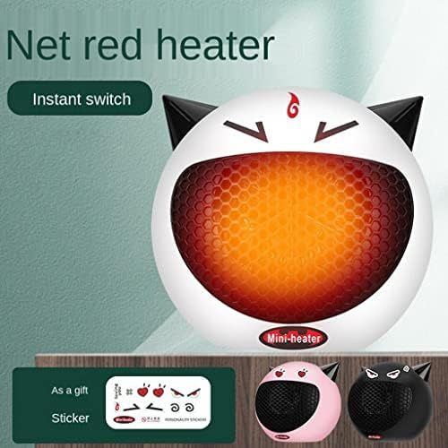  FLAMEER Small Space Personal Mini Heater - for Bathroom Bedroom Kitchen Bedroom Office Indoor - Pink