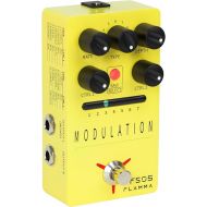 FLAMMA FS05 Multi Modulation Pedal Stereo Effects 7 Storable Slots 11 Modulation Effects True Bypass