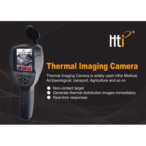  FLANK Digital Laser Infrared Temperature Thermometer 220x160 Resolution 0.3 Million Pixel Protable Thermal Imaging Camera Handheld Thermal Imager