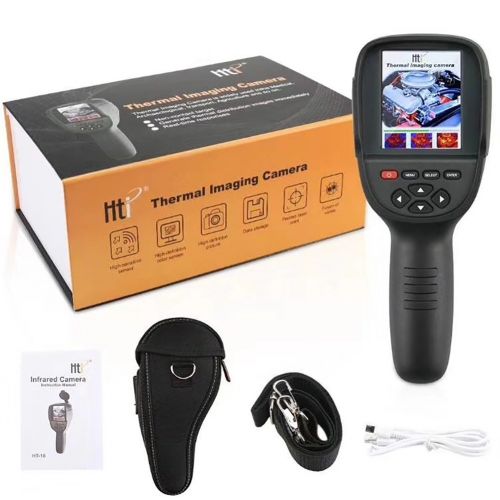  FLANK Digital Laser Infrared Temperature Thermometer 220x160 Resolution 0.3 Million Pixel Protable Thermal Imaging Camera Handheld Thermal Imager