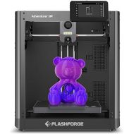 FLASHFORGE Adventurer 5M 3D Printer with Fully Auto Leveling, Max 600mm/s High Speed Printing, 280°C Direct Extruder with 3S Detachable Nozzle, Core XY All Metal Structure, Print Size 220x220x220mm