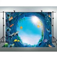 FLASIY 10X7ft Underwater World Photography Backdrops Mysterious Tree Hole Background Portrait Children Party Photo Studio Props GEAY176