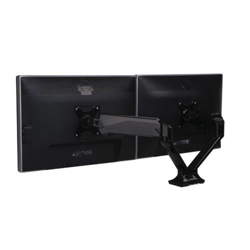  FLEXISPOT FlexiSpot Dual Monitor Mount, Gas Spring Desk Stand for Two 10-27 Flat Screen (F6AD)