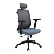 FLEXISPOT FlexiSpot OC2U Ergonomics Executive Office Chair Swivel Height Adjustable Seat Headrest Armrest on Caster Wheels, Airy Blue
