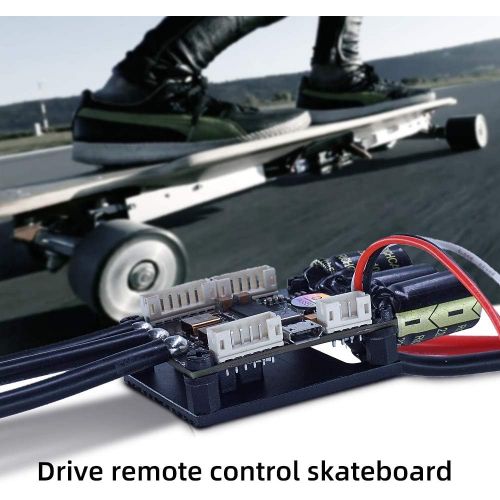  Flipsky Electric Speed Controller for Skateboard Mini FSESC4.20 50A Base on VESC 4.12 with Aluminum Anodized Heat Sink 12s esc