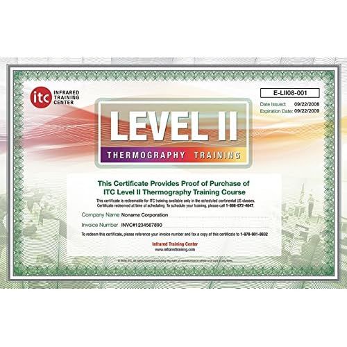  FLIR ITC Level III Certification