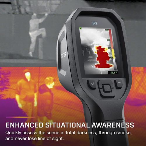  [아마존베스트]FLIR - K1 Situational Awareness Camera, Thermal Imaging Camera for First Responders, Serves as an Extra Set of Eyes on the Fire Scene