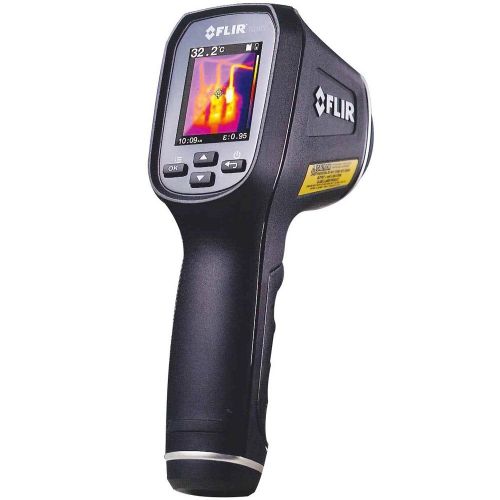  FLIR Spot Thermal Camera - Compact & Durable wInternal Storage (TG165) wCompact Deluxe Gadget Bag + 32GB MicroSD Memory Card and 1 Year Extended Warranty Essential Bundle