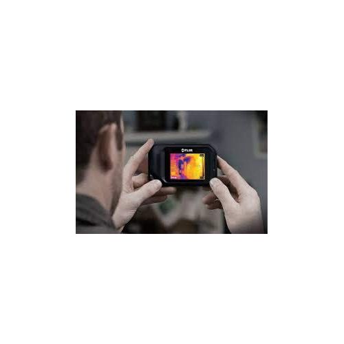  FLIR C2 Compact Thermal Imaging System Bundle with Rugged Waterproof Case and Micro Fiber Cleaning Cloth