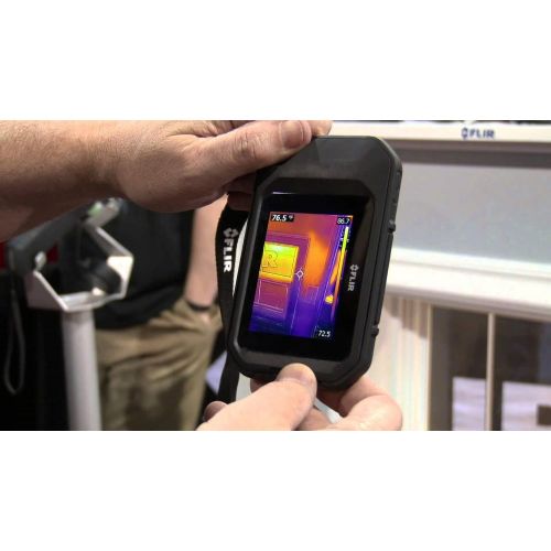  FLIR C2 Compact Thermal Imaging System Bundle with Rugged Waterproof Case and Micro Fiber Cleaning Cloth