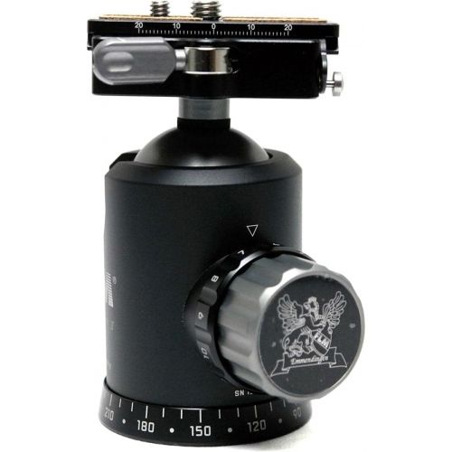  [아마존베스트]FLM CB-48 FTR 48mm Ballhead with QPR-70 Quick Release Clamp and Camera Plate, Supports 99 lbs