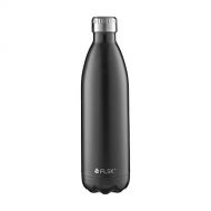 FLSK Das Original Edelstahl Trinkflasche  Kohlensaure geeignet | Die Isolierflasche halt 18 Stunden heiss und 24 Stunden kalt | ohne BPA und rostfrei