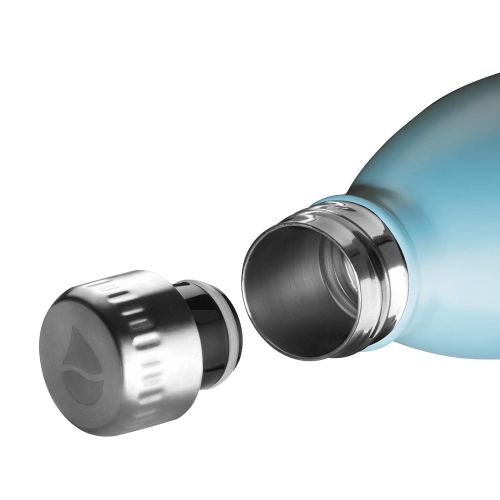  FLSK Das Original Edelstahl Trinkflasche  Kohlensaure geeignet | Die Isolierflasche halt 18 Stunden heiss und 24 Stunden kalt | ohne BPA und rostfrei