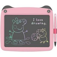 [아마존 핫딜] FLUESTON LCD Writing Board 9 Inch Drawing Tablet for Kids, e-Writer Doodle Board and Colorful Screen Scribble pad for Kids Ages 3+ (Pink)