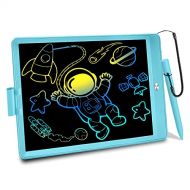 [아마존베스트]FLUESTON LCD Writing Tablet 10 Inch Drawing Pad, Colorful Screen Doodle Board for Kids, Traveling Gift Toys for 2 3 4 5 6 Year Old Boys and Girls