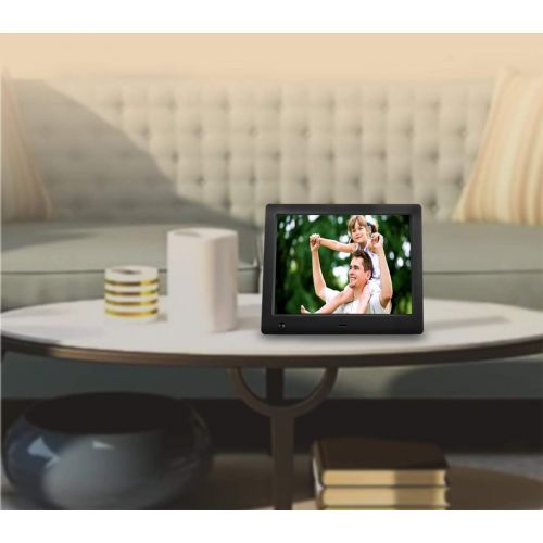  [아마존핫딜][아마존 핫딜] FLYAMAPIRIT Flyamapirit Digital Picture Frame 8 inch Electronic Digital Photo Frame with High Resolution 1024x768 IPS LCD and Motion Sensor/1080P 720P Video Player/Calendar/Clock/Best for Gift