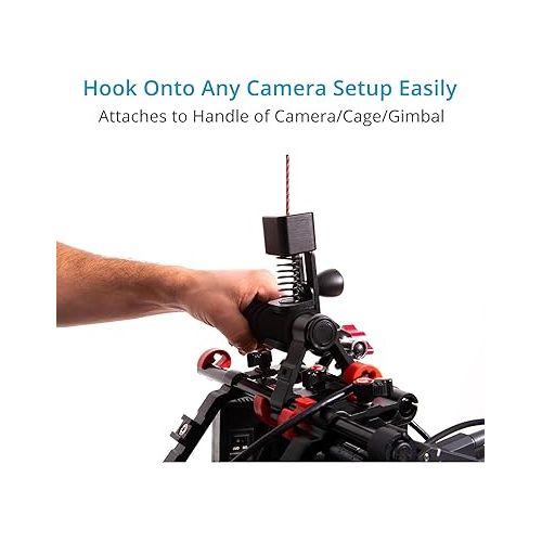  FLYCAM Flowline Master 180° w 2-Axis Placid Arm for Camera/Gimbals. Ergonomic Design with Breathable Harness. Payload up to 4-12kg/9-27lb. (FLCM-FLN-MSTR-PLA-01)