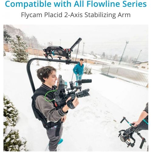  Flycam Flowline Placid Two Axis Stabilizing Spring Arm for Flycam Flowline & Camera Gimbals, Payload: 5-20kg/11-44lb Offers Stable, Smoother Shots for HDV DSLR Video Camera Camcord