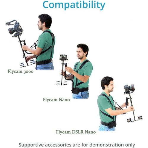  FLYCAM Body Pod for Flycam 5000, 3000, Nano & DSLR Nano (FLCM-BP) Comfortable Body Support Mount for Handheld Camera Steadycam Stabilizers