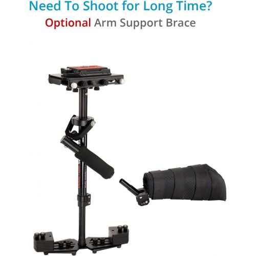  FLYCAM HD-3000 2460cm Micro Balancing Handheld Steadycam Stabilizer for DV HDV DSLR Video Cameras up to 3.5kg8lbs + FREE Table Clamp & Quick Release Plate (FLCM-HD-3-QT)
