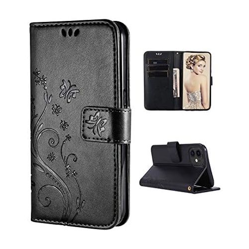  [아마존베스트]FLYEE Compatible with iPhone 11 Pro(5.8 inch,2019 Release),Wallet Case for Women Girls with Card Holder,[3D Painted] PU Leather Flip Cover with Kickstand Magnetic,Shockproof Protec