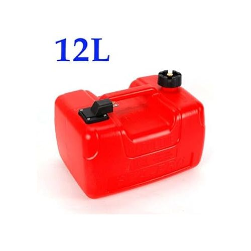  12L Marine Fuel Tank Outboard External Fule Tank Plastic RED