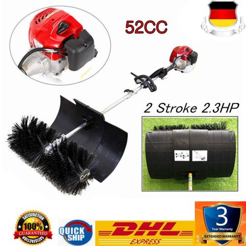  FLYHERO Motorbesen Power Sweeper Kehrmaschine Motor Besen Schneeschieber Schneefrase Neu