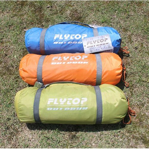  FLYTOP 3-4 Season 1-2-person Double Layer Backpacking Tent Aluminum Rod Windproof Waterproof for Camping Hiking Travel Climbing - Easy Set Up