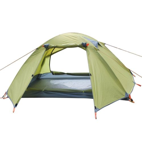  FLYTOP Flytop 3-4 Season 1-2-person Double Layer Backpacking Tent Aluminum Rod Windproof Waterproof for Camping Hiking Travel Climbing - Easy Set Up