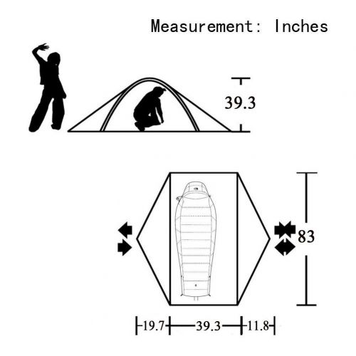  FLYTOP Flytop 3-4 Season 1-2-person Double Layer Backpacking Tent Aluminum Rod Windproof Waterproof for Camping Hiking Travel Climbing - Easy Set Up