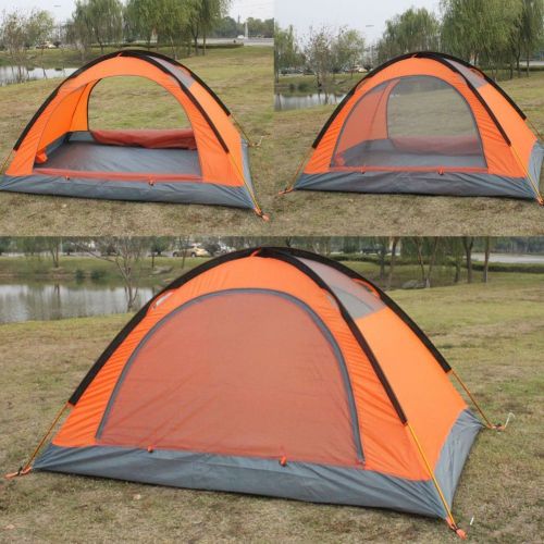  FLYTOP Flytop 3-4 Season 1-2-person Double Layer Backpacking Tent Aluminum Rod Windproof Waterproof for Camping Hiking Travel Climbing - Easy Set Up