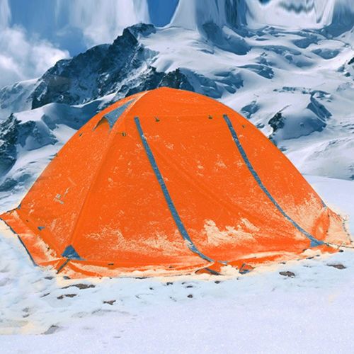  FLYTOP Flytop 3-4 Season 1-2-person Double Layer Backpacking Tent Aluminum Rod Windproof Waterproof for Camping Hiking Travel Climbing - Easy Set Up