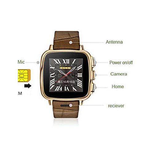  FMSBSC Lincass L800 1.6 3G Android 4.4 Smartphone SIM,WiFi,GPS,5MP Camera,512MB8G Waterproof Retina Cross-Country Watch Phone