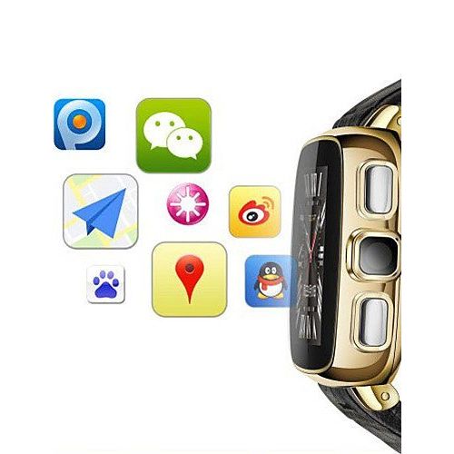  FMSBSC Lincass L800 1.6 3G Android 4.4 Smartphone SIM,WiFi,GPS,5MP Camera,512MB8G Waterproof Retina Cross-Country Watch Phone