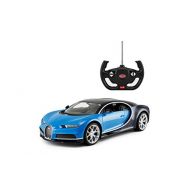 FMT Rastar R/C Car 1:14 Scale Bugatti Chiron Licensed Radio Remote Control 1/14 RTR Super Sports Car Model Blue